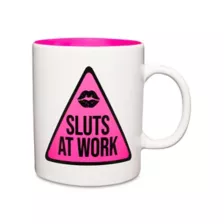 Caution Sluts at Work Coffee Mug - 20 oz. at Spencer's