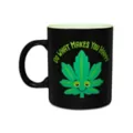 Do What Makes You Happy Weed Leaf Coffee Mug - 20 oz. at Spencer's