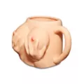 Holding On Boob Molded Coffee Mug - 20 oz. at Spencer's