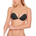 Black Cloth Adhesive C Cup Bra at Spencer's
