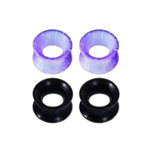 Multi-Pack Purple and Black Tunnels 4 Pack - 00 Gauge at Spencer's