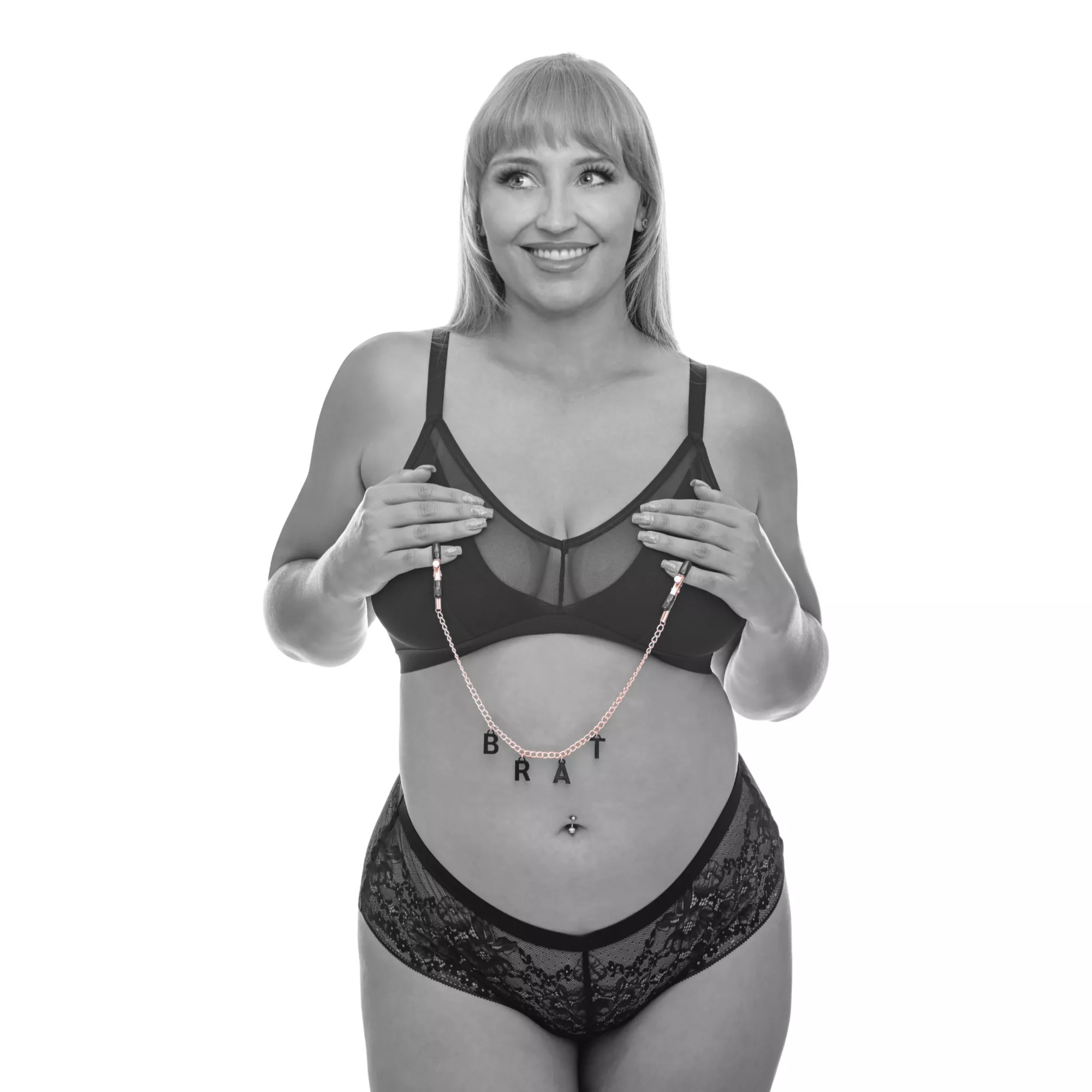 Sex and Mischief Brat Charmed Nipple Clamps at Spencer's