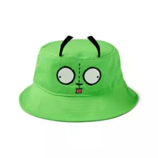 GIR Face Bucket Hat - Invader Zim at Spencer's