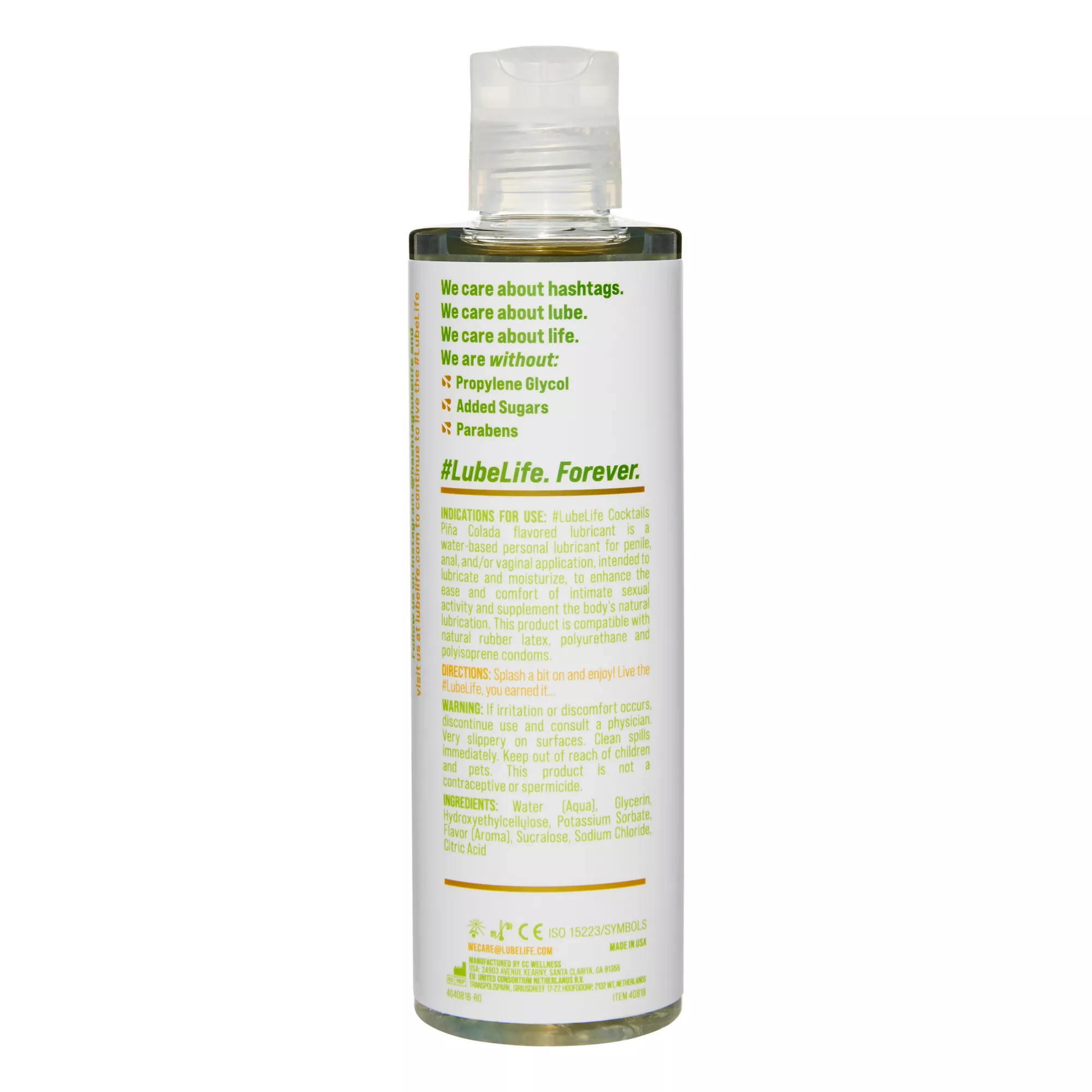 Pina Colada Flavored Lube - 8 oz. at Spencer's