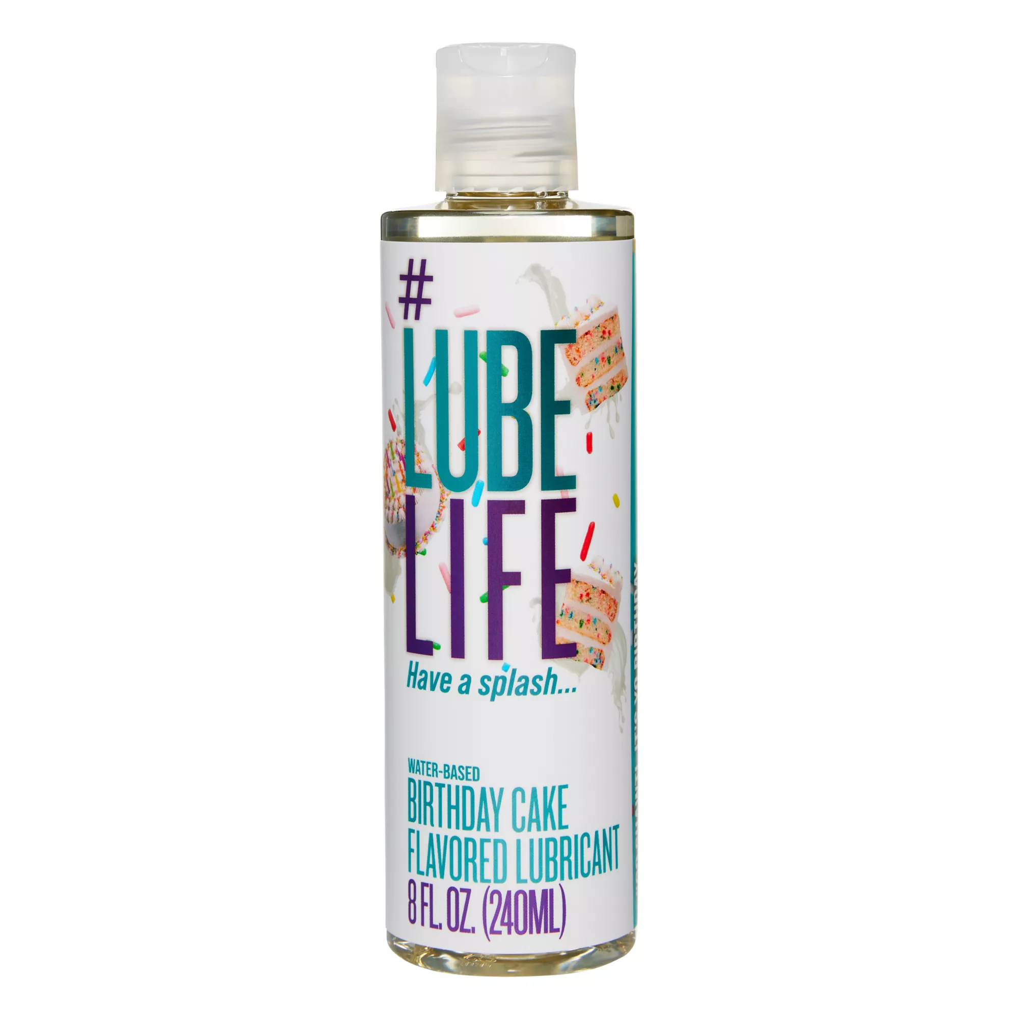 Birthday Cake Flavored Lube - 8 oz. at Spencer's