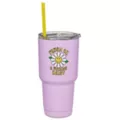 Fresh As a Daisy Travel Tumbler with Straw - 30 oz. at Spencer's