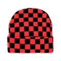 Black and Red Checker Gengar Cuff Beanie Hat - Pokémon at Spencer's