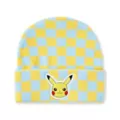 Blue and Yellow Checkered Pikachu Cuff Beanie Hat - Pokémon at Spencer's