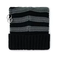 Jack Skellington Pierced Thick Knit Cuff Beanie Hat - The Nightmare Before Christmas at Spencer's
