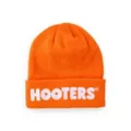 Orange Hooters Knit Hat at Spencer's