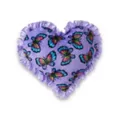 Bitch Butterfly Reversible Heart Pillow at Spencer's