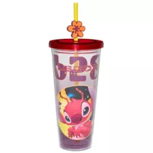 Lilo & Stitch Leroy Cup with Straw - 24 oz. at Spencer's