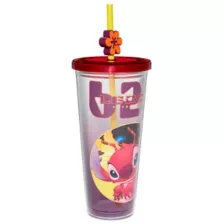 Lilo & Stitch Leroy Cup with Straw - 24 oz. at Spencer's
