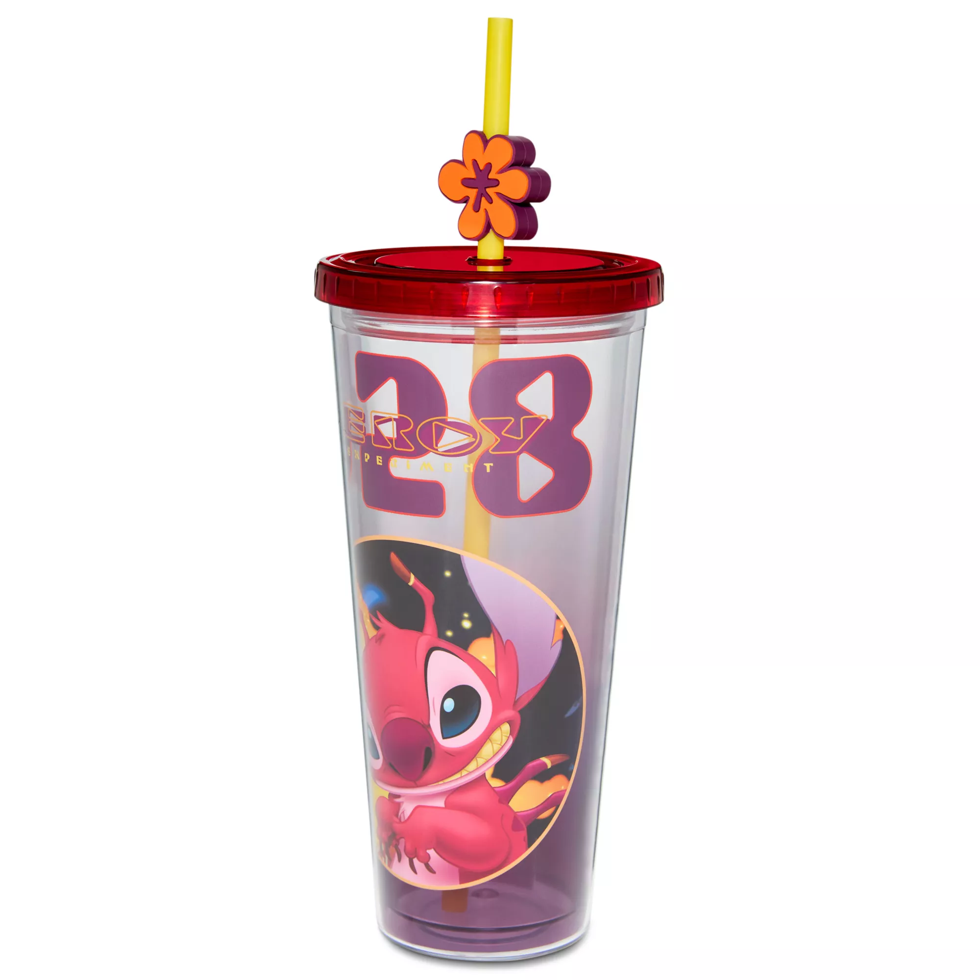 Lilo & Stitch Leroy Cup with Straw - 24 oz. at Spencer's