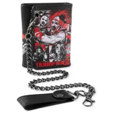 Art the Clown Horror Scenes Chain Wallet - Terrifier at Spencer's