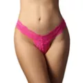 Fuck Off and Pink Lace Thong Panties - 2 Pack at Spencer's