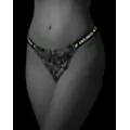 Glow in the Dark Antisocial Butterfly Thong Panties - 2 Pack at Spencer's