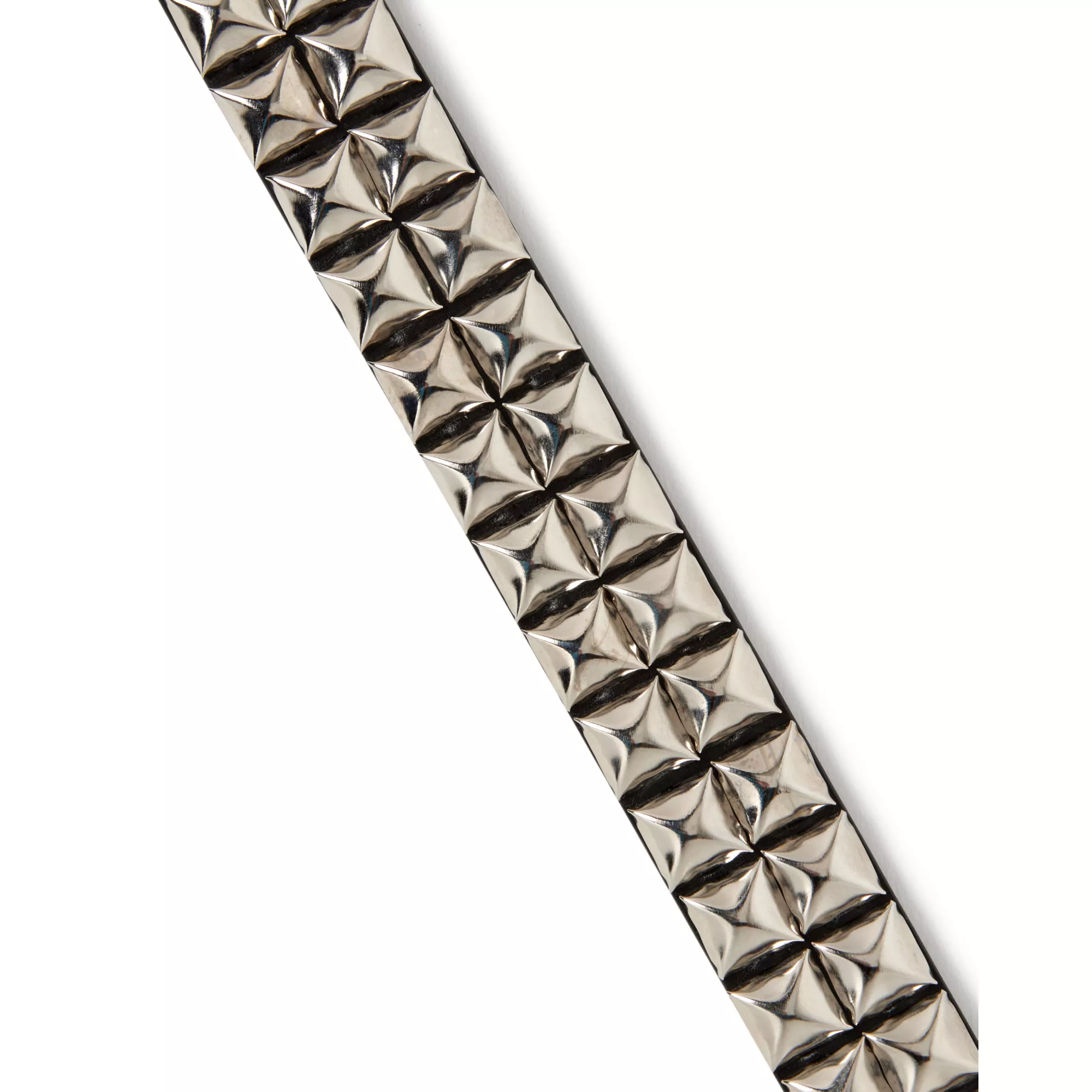 Black 2 Row Studded Belt at Spencer's
