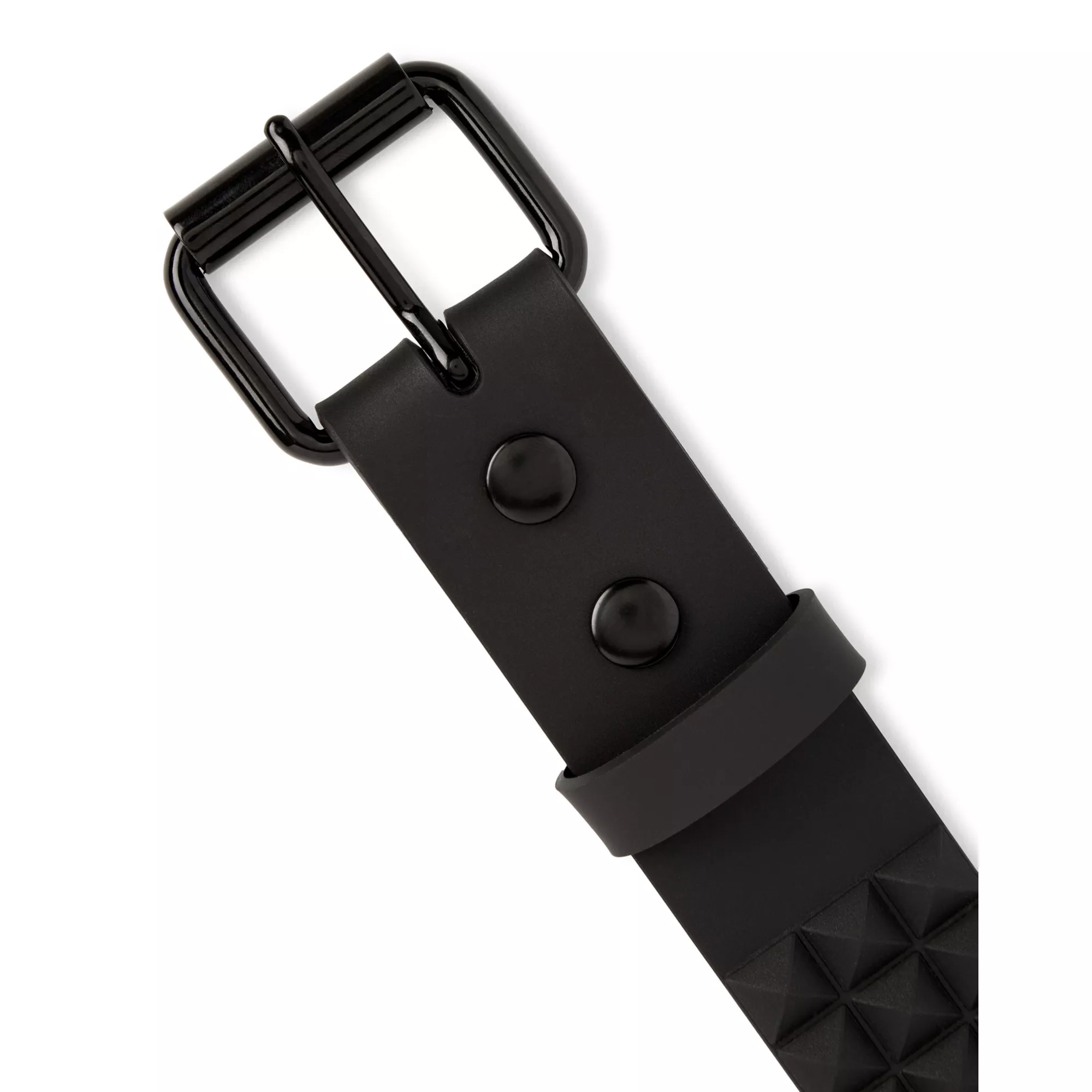 Black Pyramid Studded Belt at Spencer's