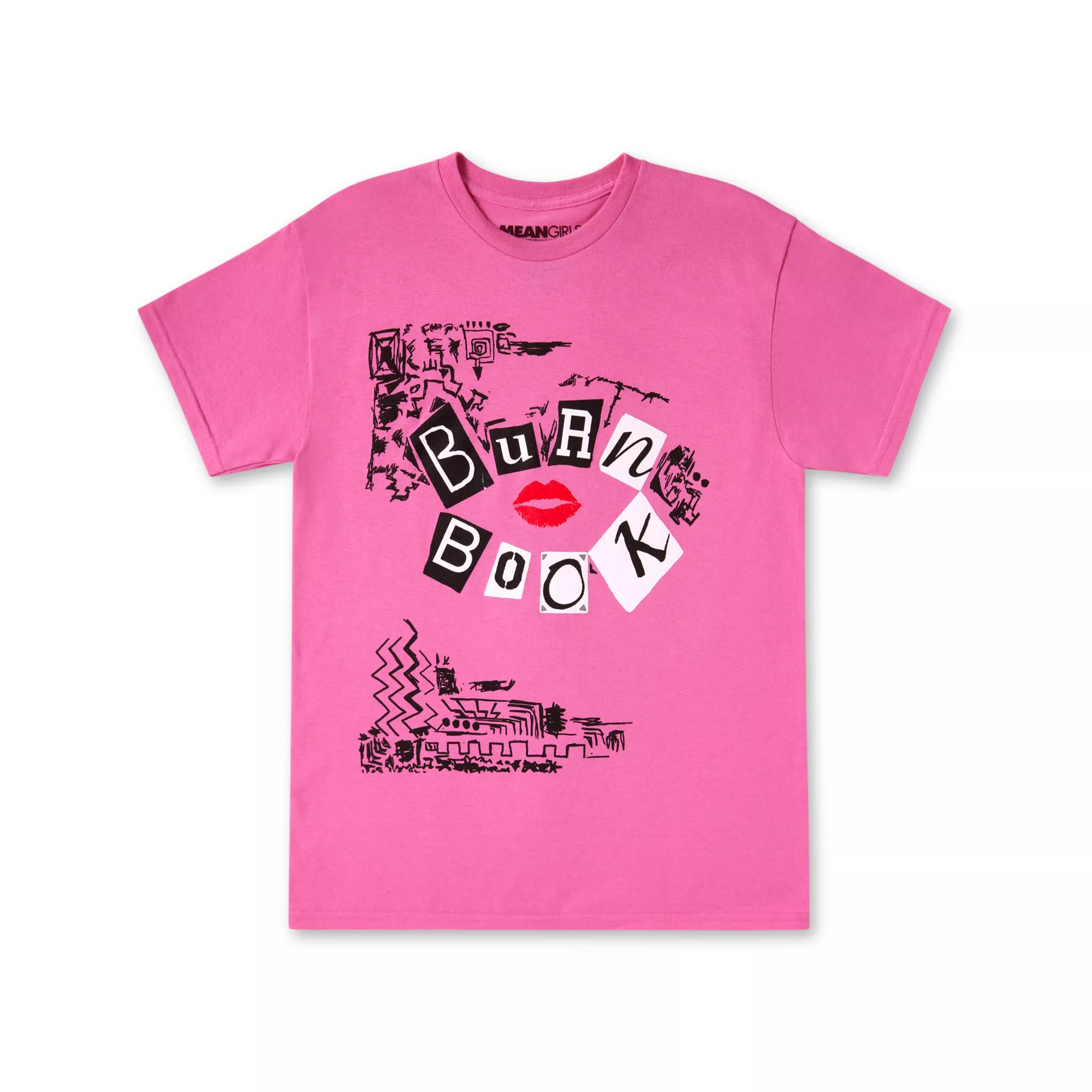 Pink Burn Book T Shirt - Mean Girls