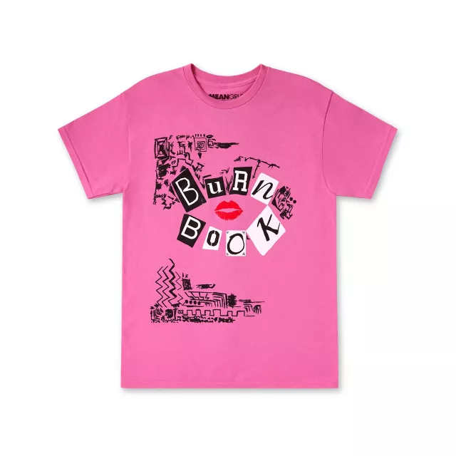 Pink Burn Book T Shirt - Mean Girls