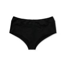 Rhinestone Fuck Off Booty Shorts at Spencer's