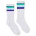 Gay Men's Pride Flag Crew Socks at Spencer's