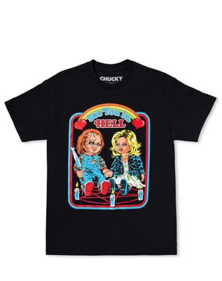 See You in Hell Chucky and Tiffany T Shirt