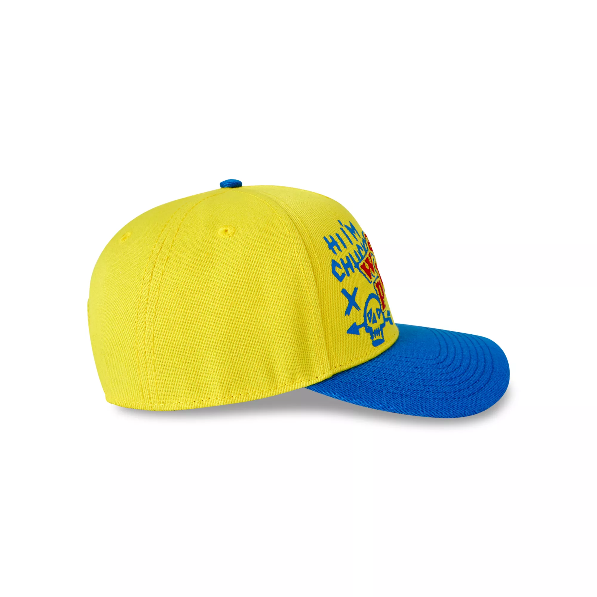 Yellow Wanna Play Snapback Hat - Chucky at Spencer's