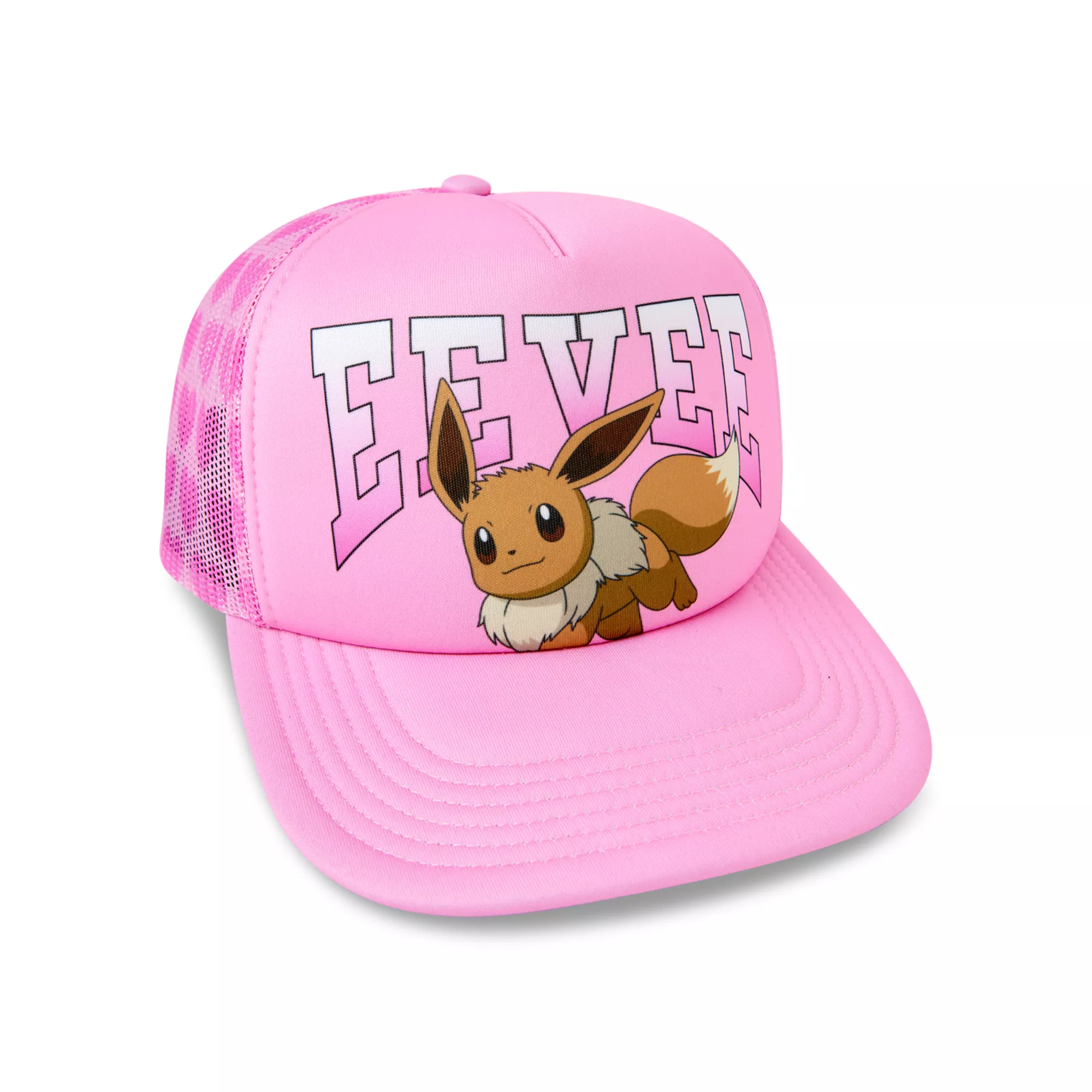 Eevee Pink Hearts Trucker Hat - Pokémon at Spencer's