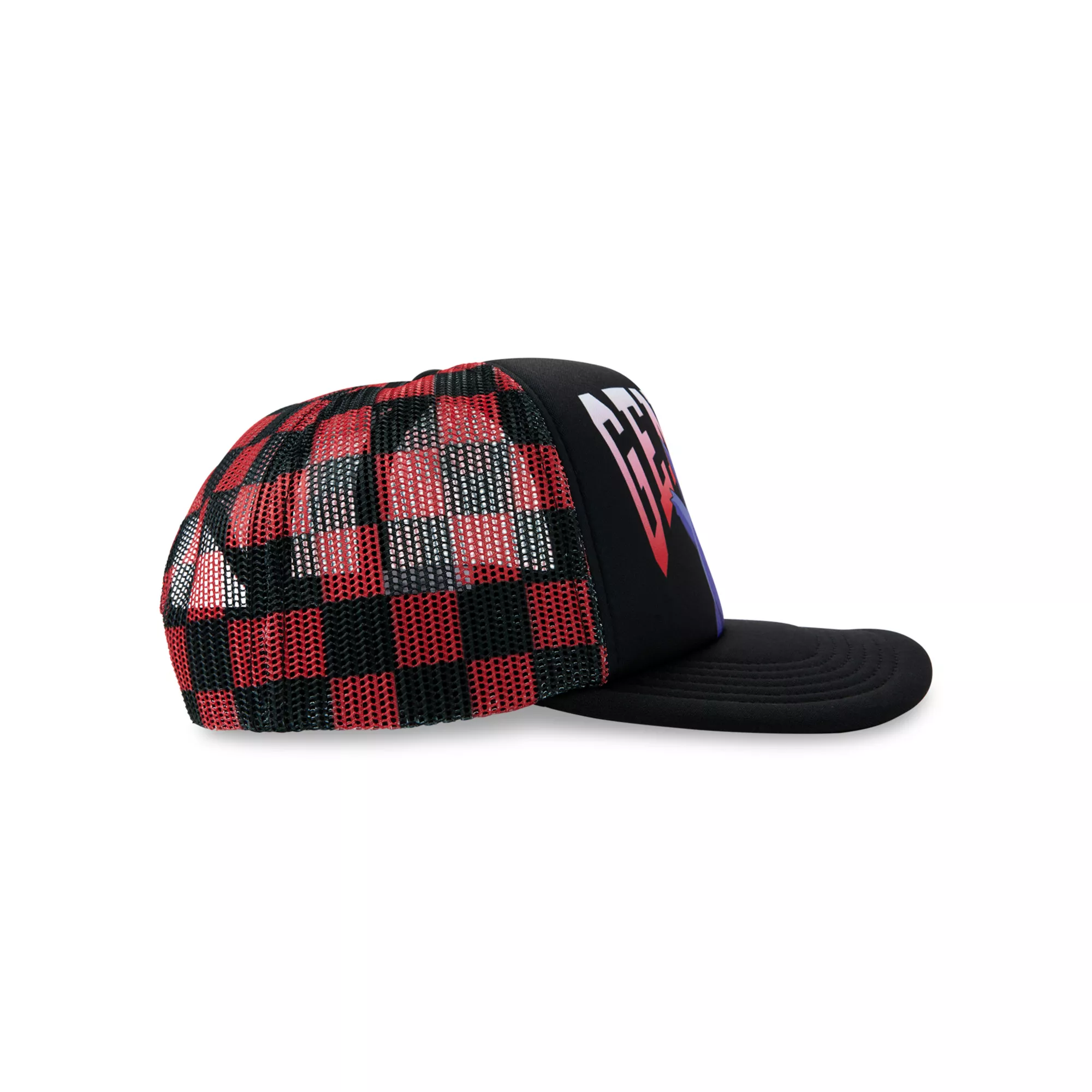 Gengar Black and Red Checkered Trucker Hat - Pokémon at Spencer's