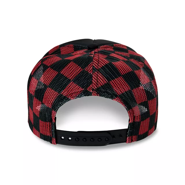 Gengar Black and Red Checkered Trucker Hat - Pokémon at Spencer's