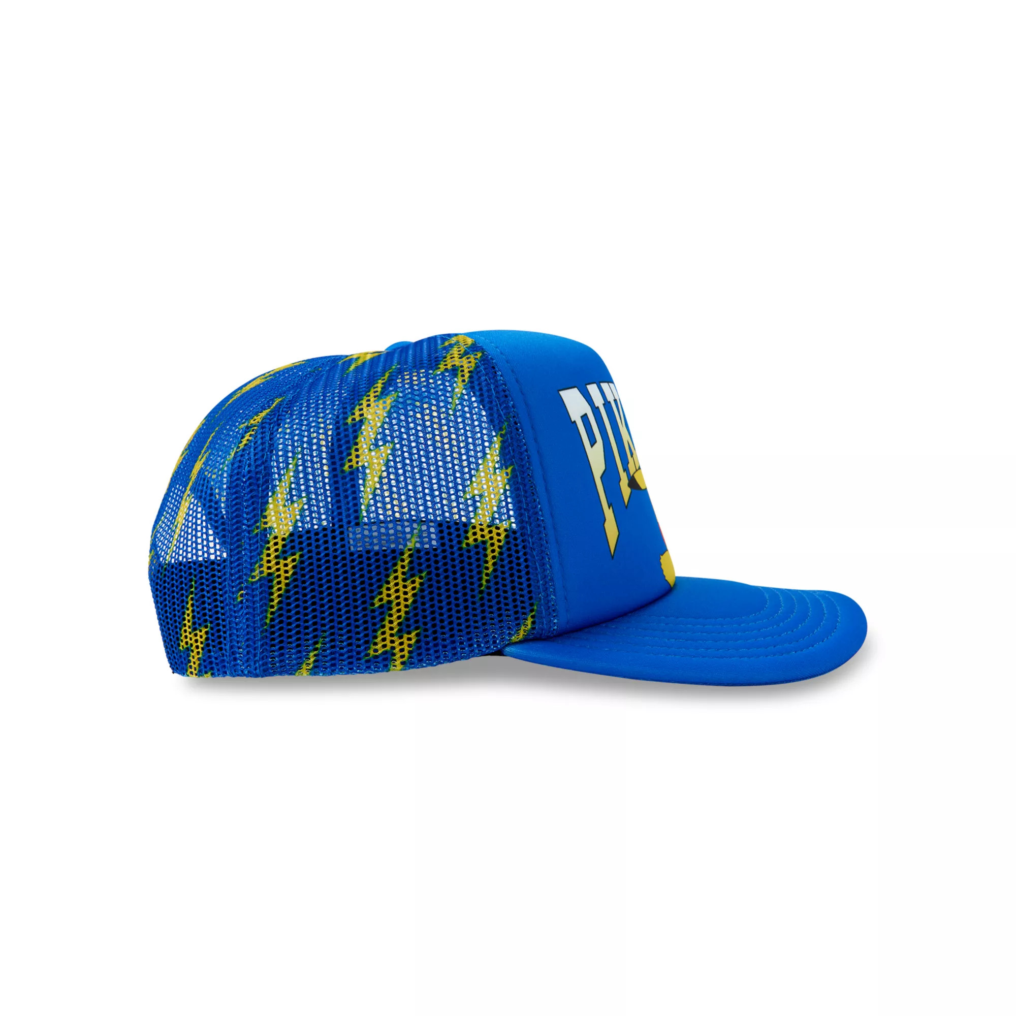 Pikachu Blue Lightning Bolt Snapback Hat - Pokémon at Spencer's