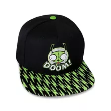 GIR Doom Snapback Hat - Invader Zim at Spencer's