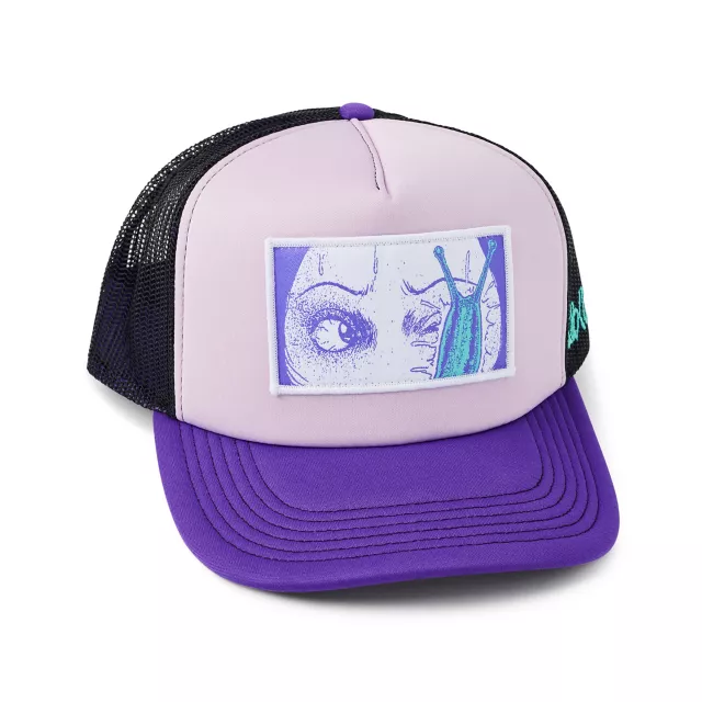 Slug Girl Eyes Trucker Hat - Junji Ito at Spencer's