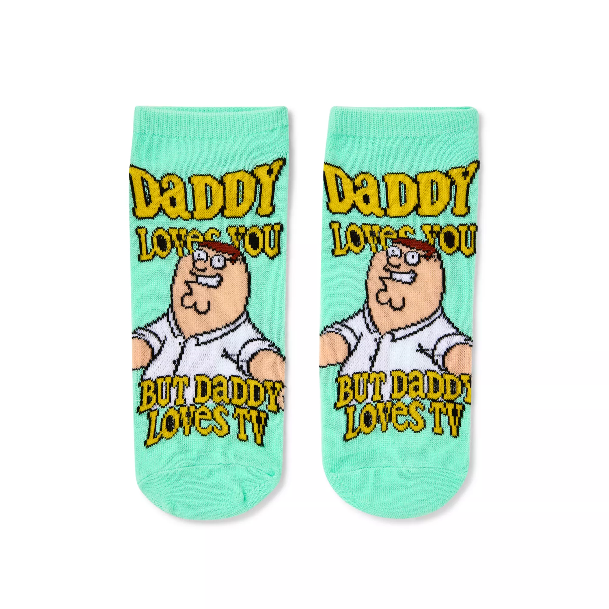 Peter Griffin No Show Socks 5 Pack - Family Guy at Spencer's