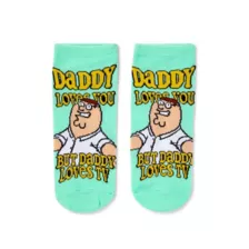 Peter Griffin No Show Socks 5 Pack - Family Guy at Spencer's