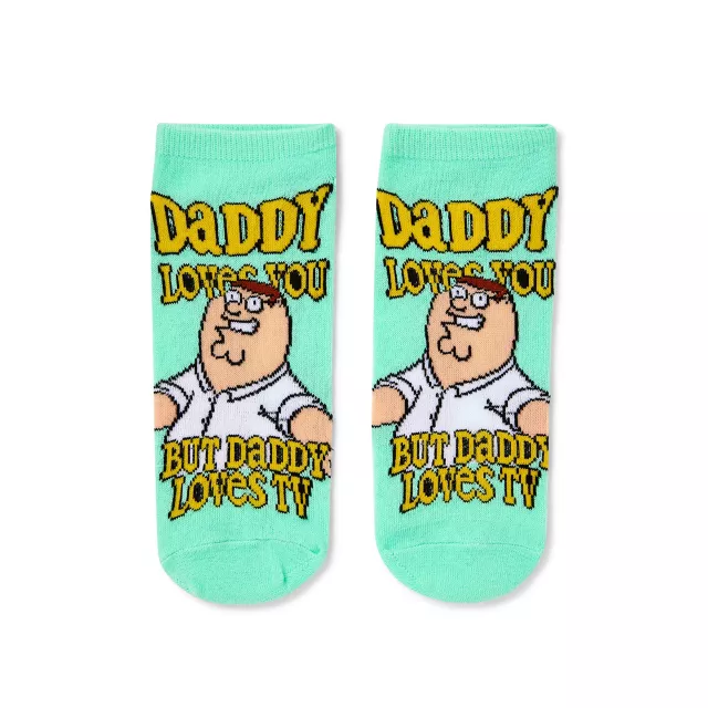 Peter Griffin No Show Socks 5 Pack - Family Guy at Spencer's