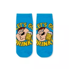 Peter Griffin No Show Socks 5 Pack - Family Guy at Spencer's