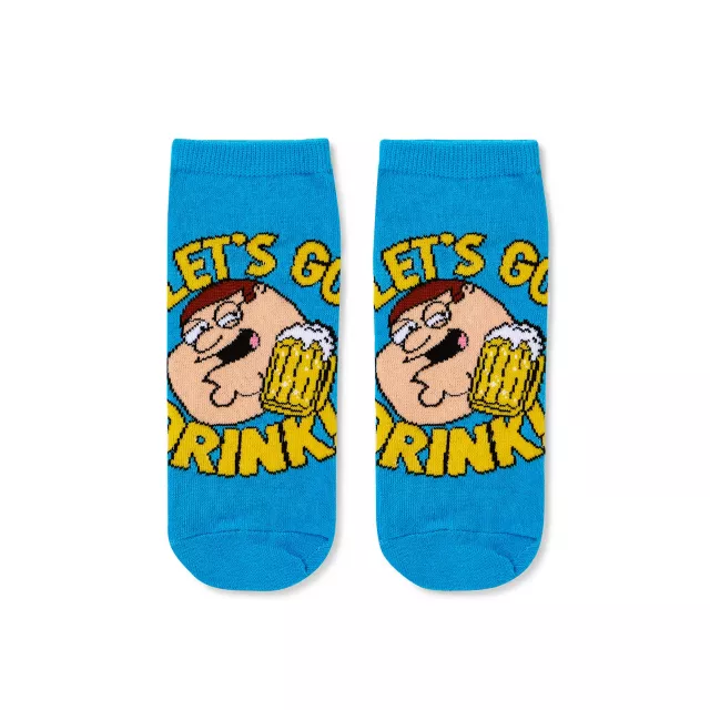 Peter Griffin No Show Socks 5 Pack - Family Guy at Spencer's