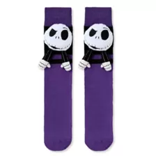 3D Jack Skellington Crew Socks - The Nightmare Before Christmas at Spencer's