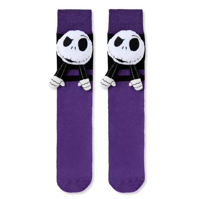 3D Jack Skellington Crew Socks - The Nightmare Before Christmas at Spencer's