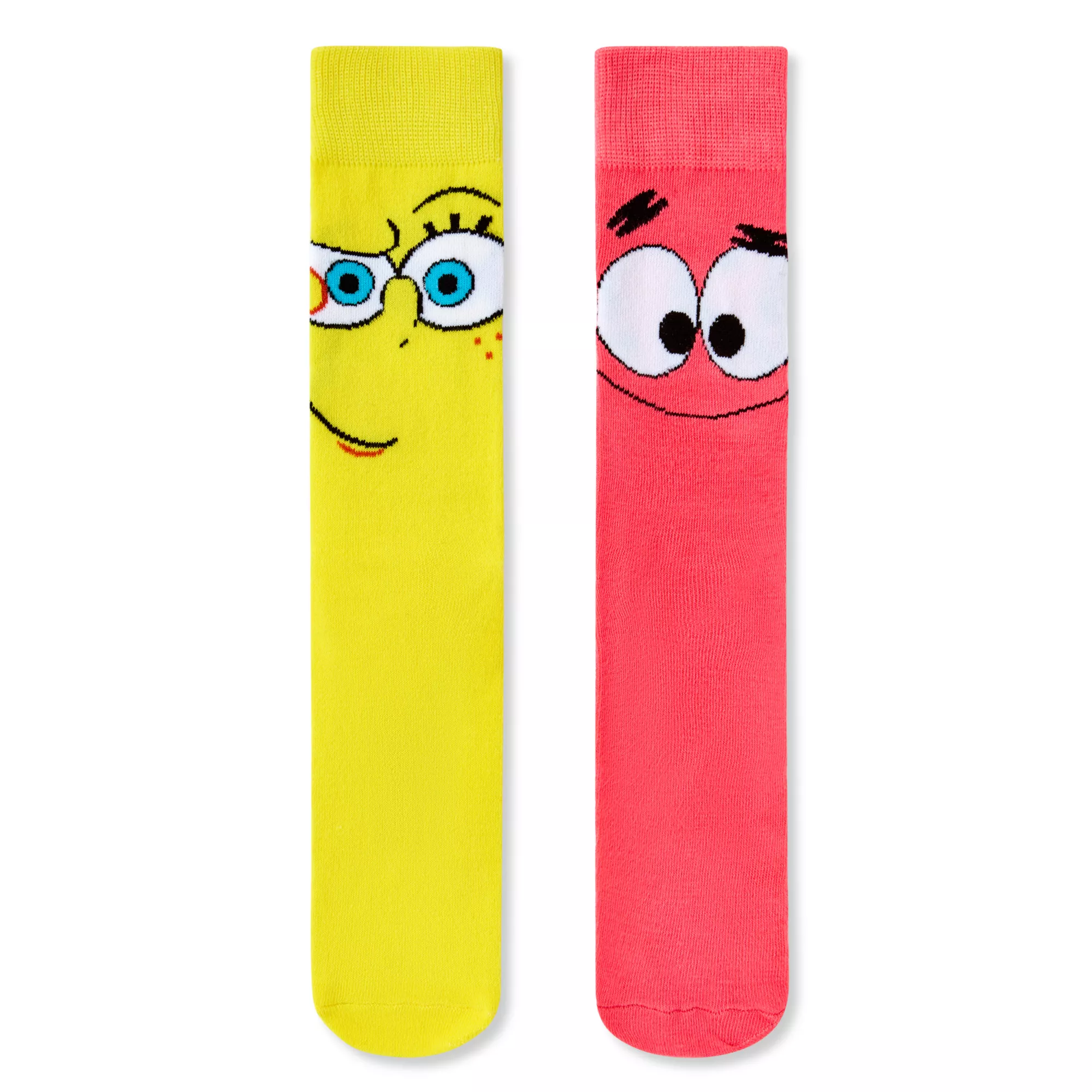 SpongeBob SquarePants Tongue Crew Socks at Spencer's