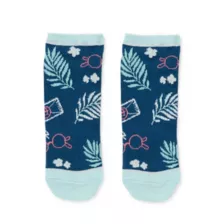 Blue Harry Potter No Show Socks - 5 Pack at Spencer's