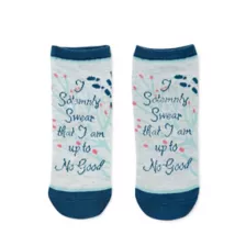 Blue Harry Potter No Show Socks - 5 Pack at Spencer's