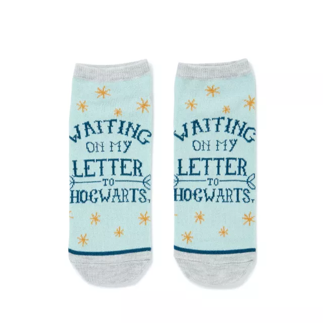 Blue Harry Potter No Show Socks - 5 Pack at Spencer's