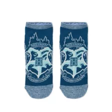Blue Harry Potter No Show Socks - 5 Pack at Spencer's