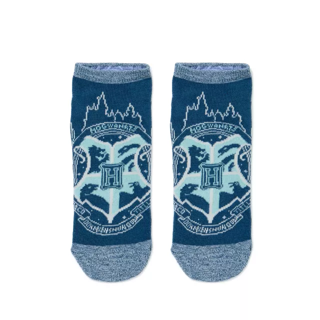 Blue Harry Potter No Show Socks - 5 Pack at Spencer's