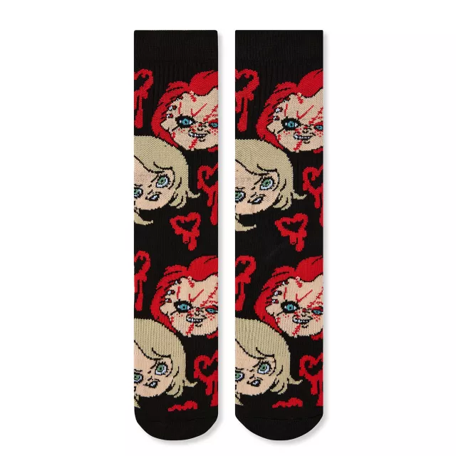 Chucky and Tiffany Crew Socks - 2 Pair at Spencer's