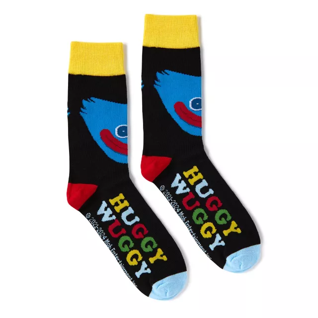 Poppy Playtime Huggy Wuggy Crew Socks - 2 Pair at Spencer's